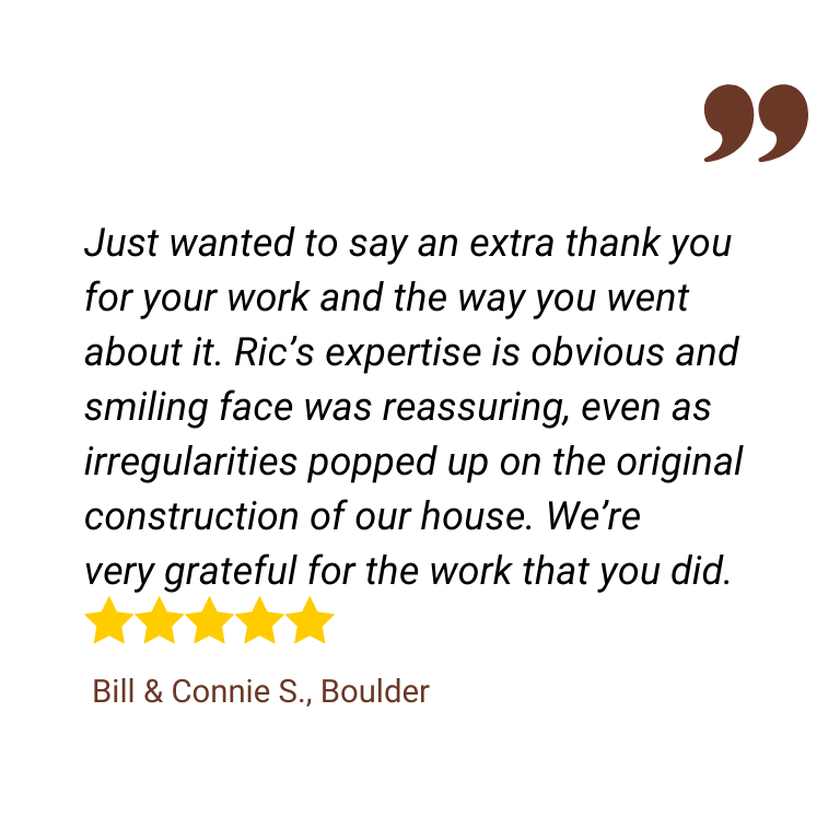 Five-star customer review of Colorado Window & Siding, number 10